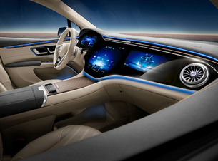Марка Mercedes-Benz представила новый флагманский электрический кроссовер EQS SUV
